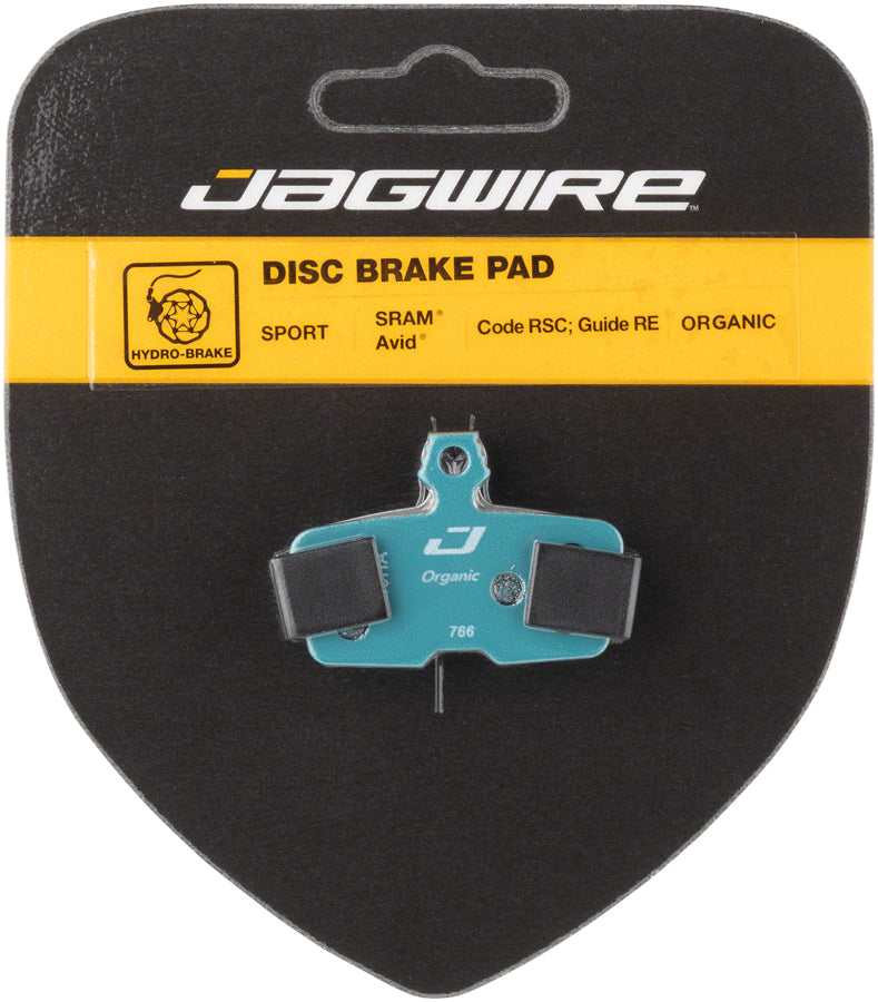 Pastillas de freno de disco orgánicas Jagwire Sport para SRAM Code RSC R Guide RE
