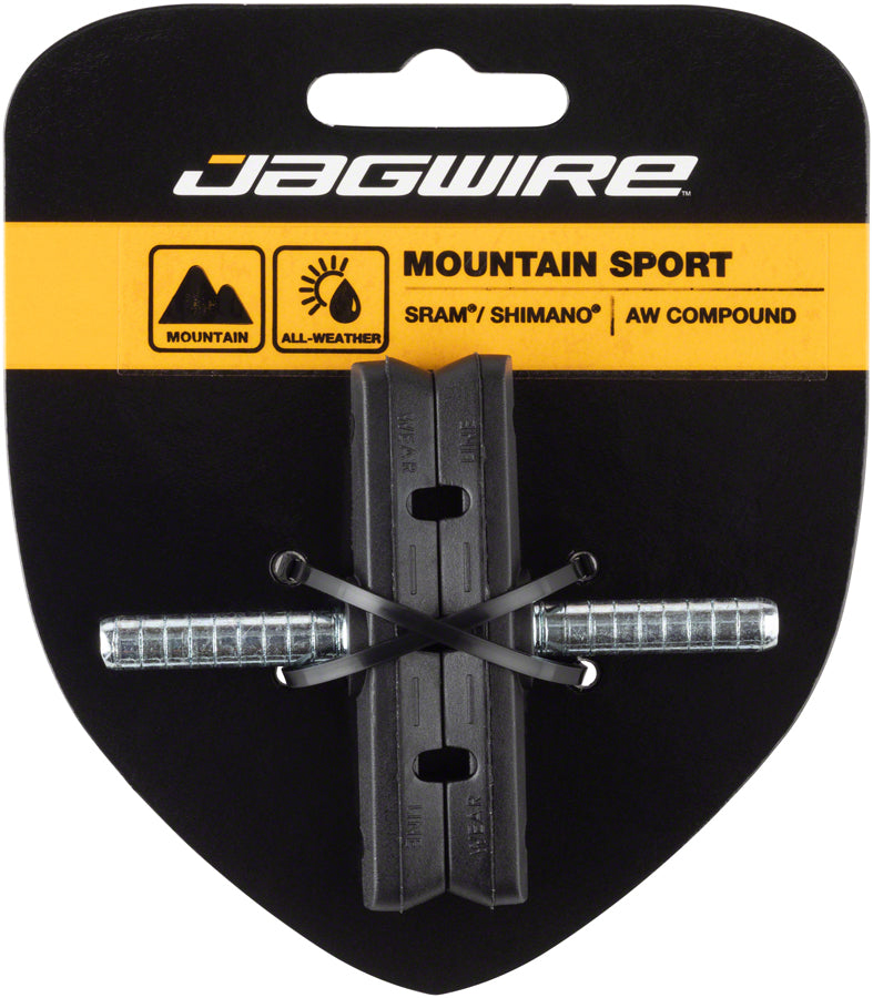 Pastillas de freno Jagwire Mountain Sport de 70 mm, color negro