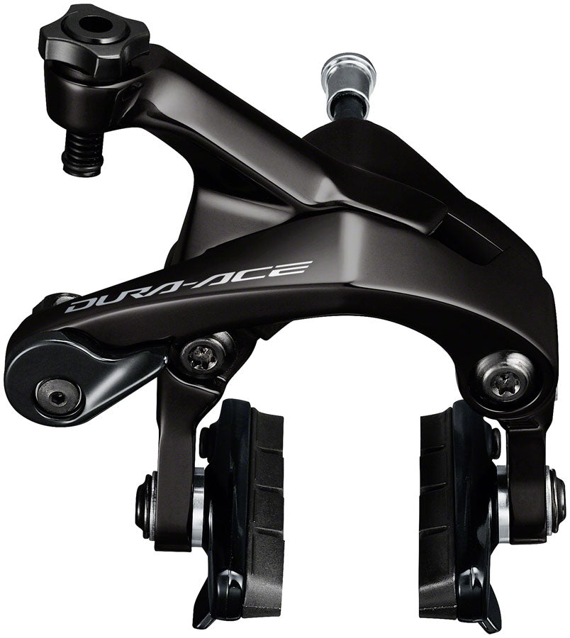 Freno de pinza de carretera Shimano Dura-Ace BR-R9200-F - Delantero de doble pivote, color negro