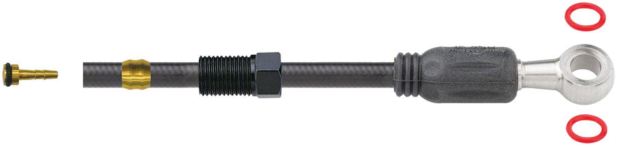 Kit de mangueras hidráulicas Jagwire Sport para aceite mineral TRP Slate EVO C1.8 C2.3 2000 mm, color negro