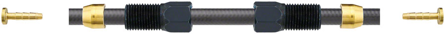 Kit de mangueras hidráulicas Jagwire Sport para aceite mineral Shimano Deore Alivio Acera RS805 MT500 MT400 MT200 Metrea 2000 mm negro