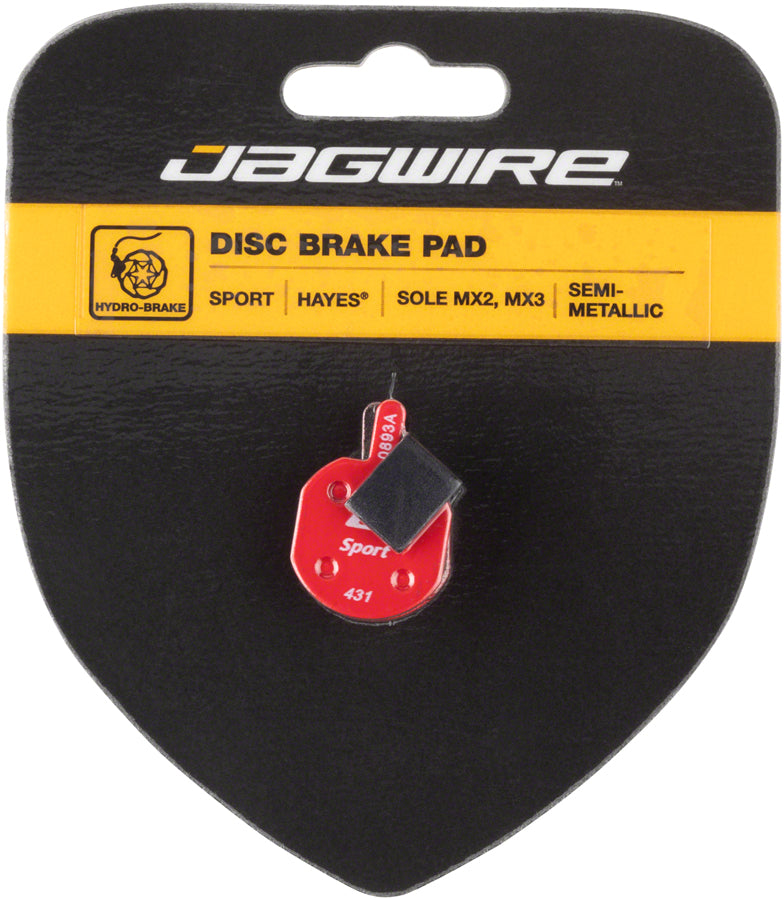 Jagwire Mountain Sport Semi-Metallic Disc Brake Pads for Hayes