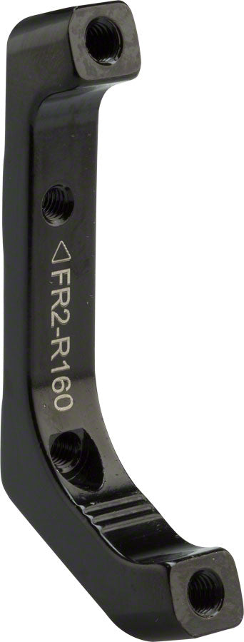 TRP FR2 Disc Brake Adapter - Rear Flat Mount Frame to Post Mount Caliper For 160mm Rotors Includes two M5x32mm Bolts