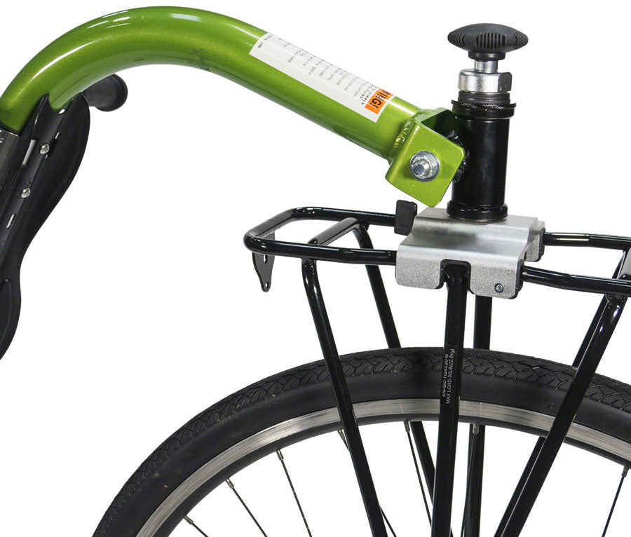 Bicicleta remolcada Burley Piccolo - 7 velocidades, color verde