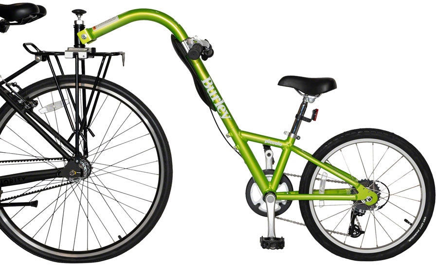 Bicicleta remolcada Burley Piccolo - 7 velocidades, color verde
