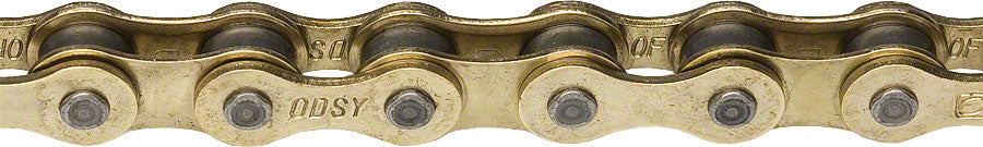 Odyssey Bluebird Chain - Single Speed 1/2" x 1/8" 112 Links Gold