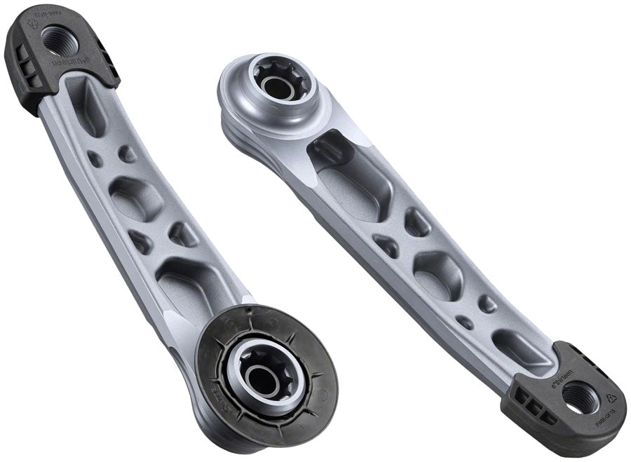 Juego de bielas e*thirteen Helix Race Alloy e*spec - BOSCH SX-Brose S Mag-TQ HPR50, 21,5 mm de desplazamiento, 165 mm de extracción automática, color plateado