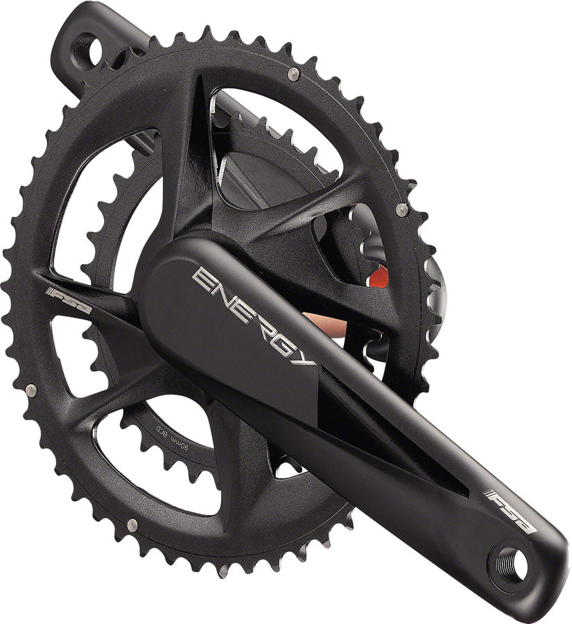 Full Speed Ahead Energy Modular Crankset - 170mm 11/12-Speed 46/30t Direct Mount/90mm BCD 386 EVO Spindle Interface BLK