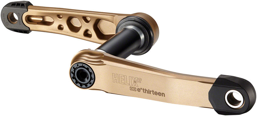 Juego de bielas e*thirteen Helix Race - Eje de 175 mm, 73 mm y 30 mm Interfaz de conexión e*thirteen P3 Bronce