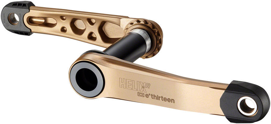 Juego de bielas e*thirteen Helix Race - Eje de 175 mm, 73 mm y 30 mm Interfaz de conexión e*thirteen P3 Bronce