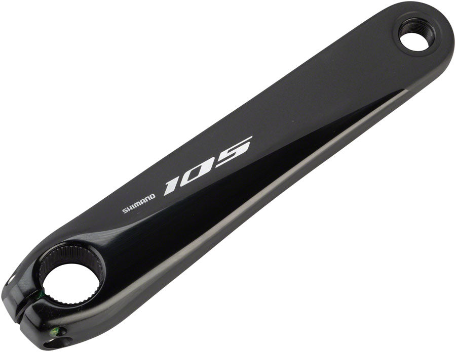 Biela izquierda Shimano 105 FC-R7000 de 170 mm, color negro