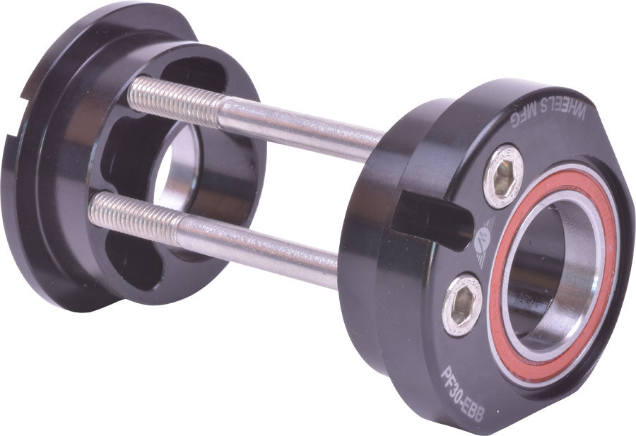 Pedalier excéntrico PF30 de Wheels Manufacturing para sistemas Shimano de 24 mm (negro)