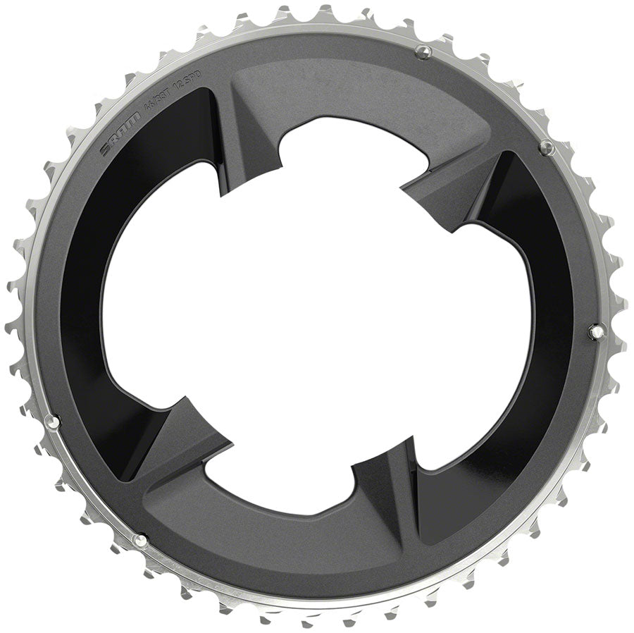 SRAM Rival 2x12-Speed Chainring - Black - Outer, 48t