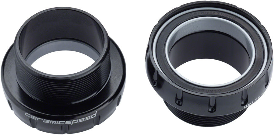 Pedalier CeramicSpeed BSA30 - Rosca BSA, eje de 30 mm, pistas revestidas, negro