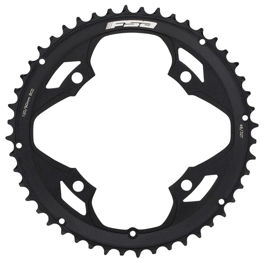Plato Full Speed Ahead Vero Pro - 48 dientes, 110 mm BCD, 4 tornillos, negro