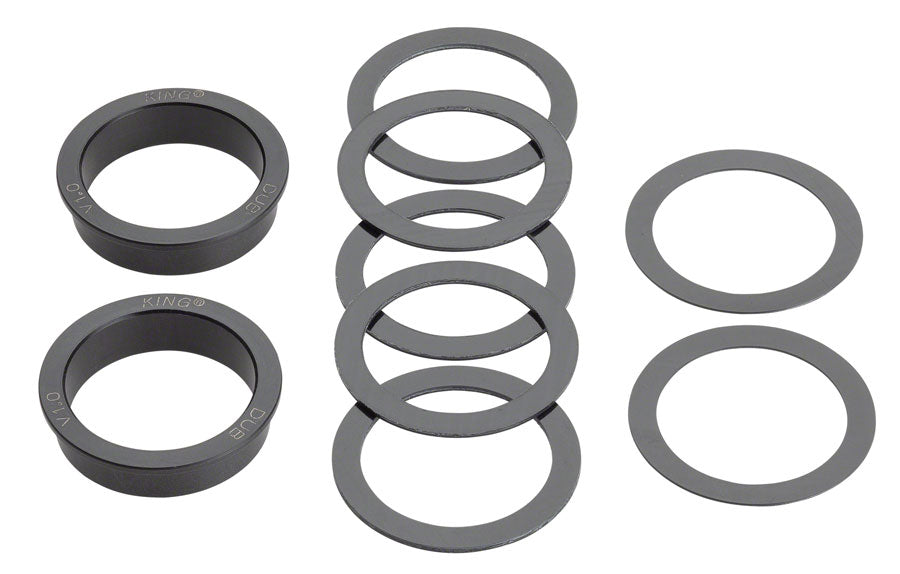 Kit de ajuste de pedalier Chris King ThreadFit 30 (1 unidad, inglés) para DUB Mountain, turquesa mate