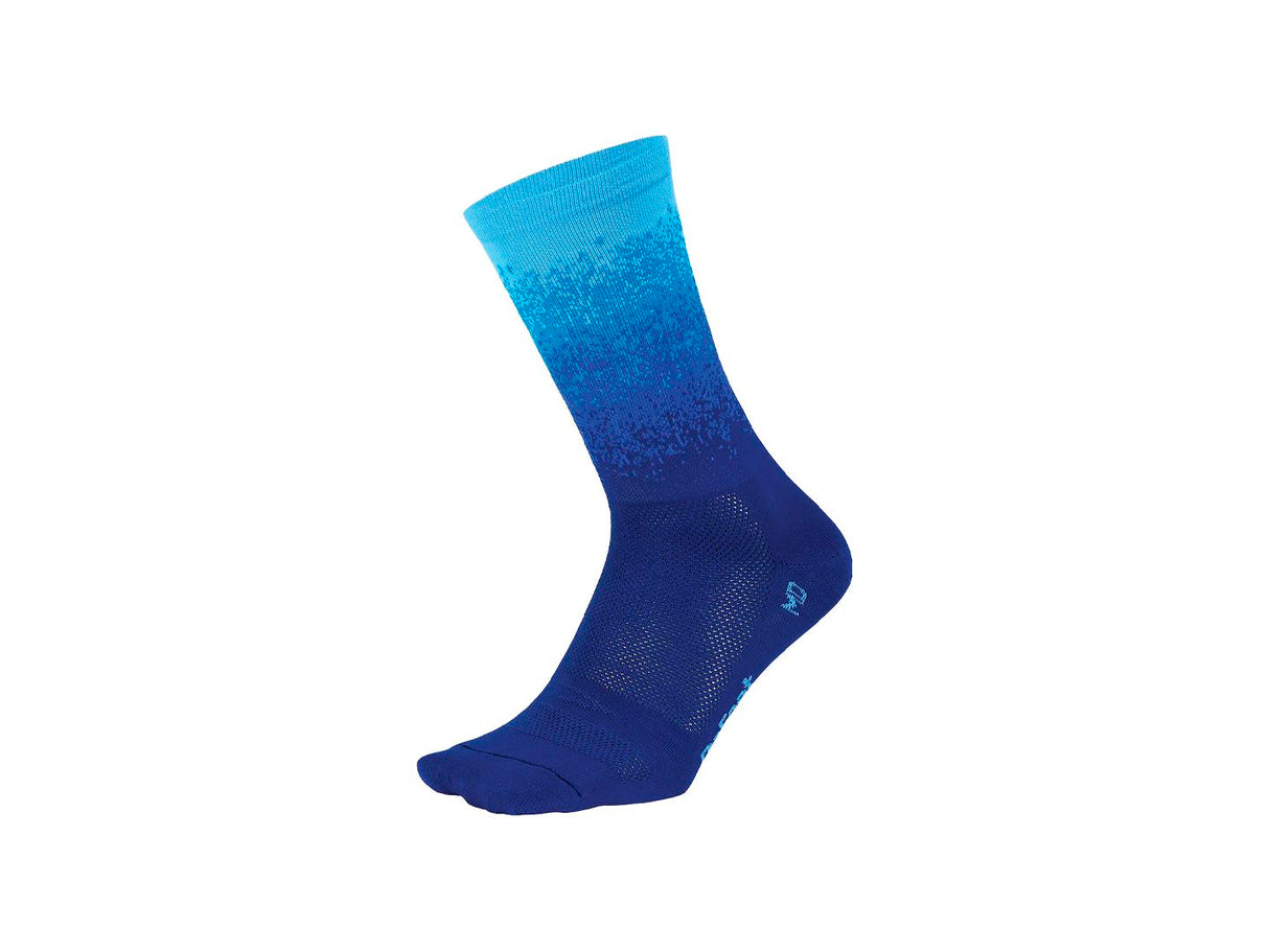 DeFeet Aireator 6" Socks Royal/Neptune/Carolina XL Pair