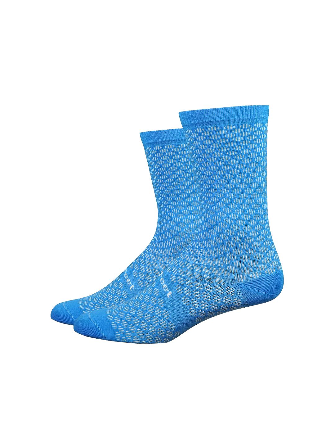 Calcetines DeFeet Evo Mont Ventoux de 6" Azul Barnstormer M