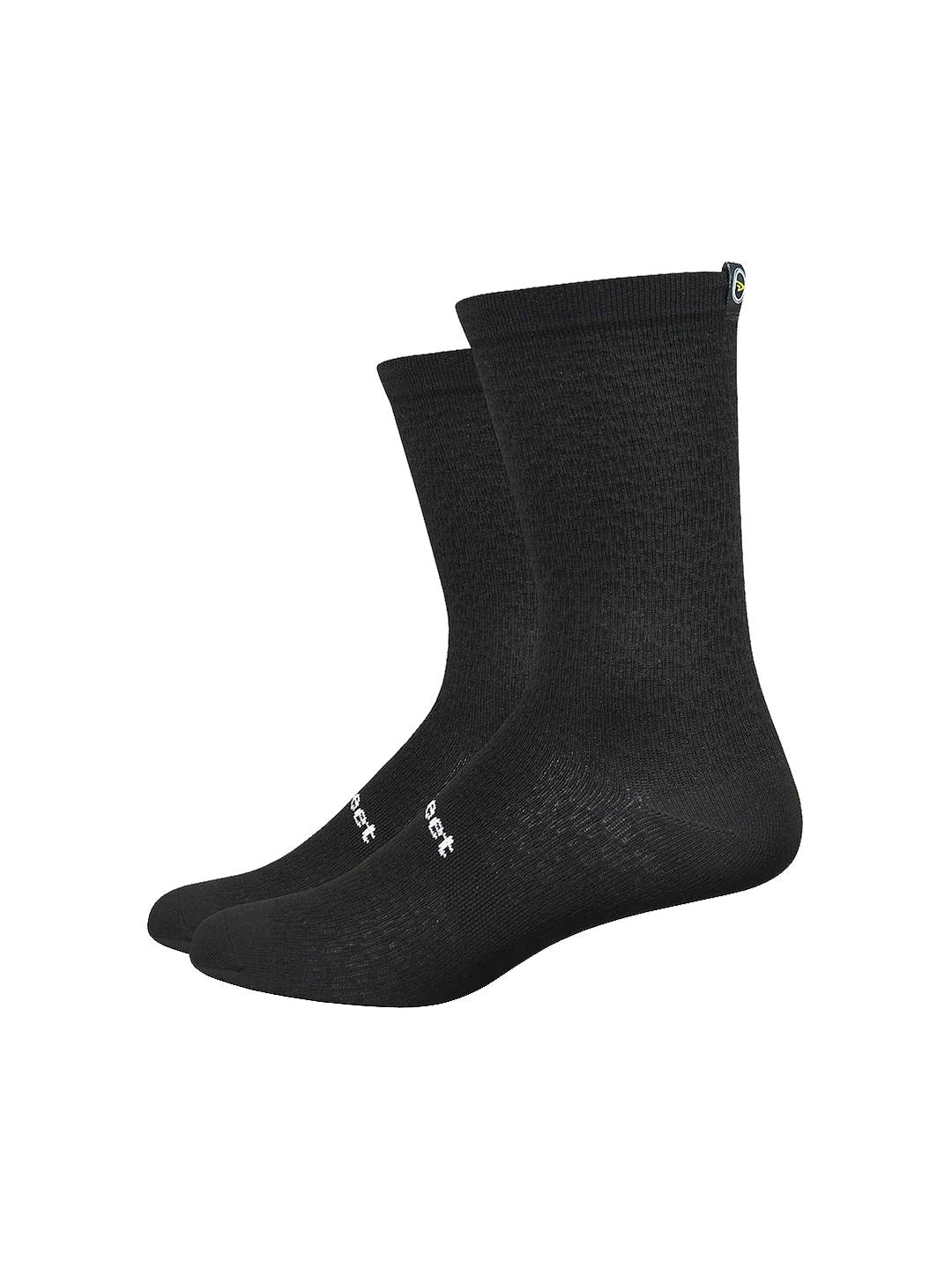 Calcetines DeFeet Evo Mont Ventoux de 6" negros, par M