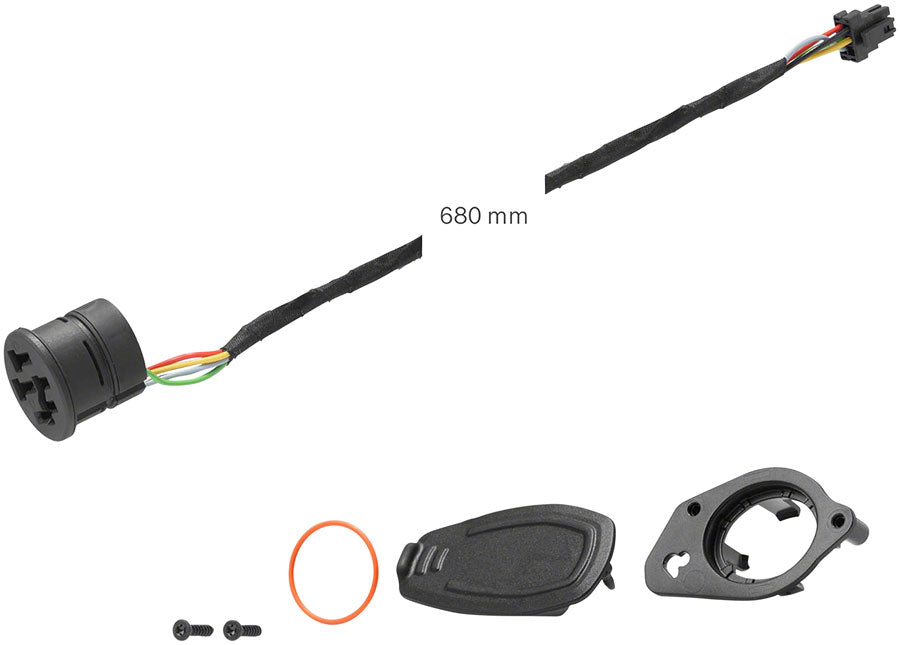 Toma de carga Bosch PowerTube - Cable de 680 mm para sistema de bicicleta eléctrica 2
