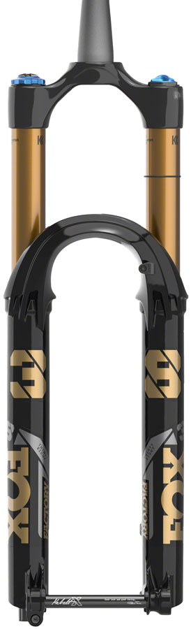 Horquilla de suspensión FOX 38 Factory - 27,5" 170 mm 15 x 110 mm Kabolt-X 44 mm de desplazamiento GRIP X2 Amortiguador 58HT Negro brillante
