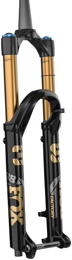 Horquilla de suspensión FOX 38 Factory - 27,5" 170 mm 15 x 110 mm Kabolt-X 44 mm de desplazamiento GRIP X2 Amortiguador 58HT Negro brillante