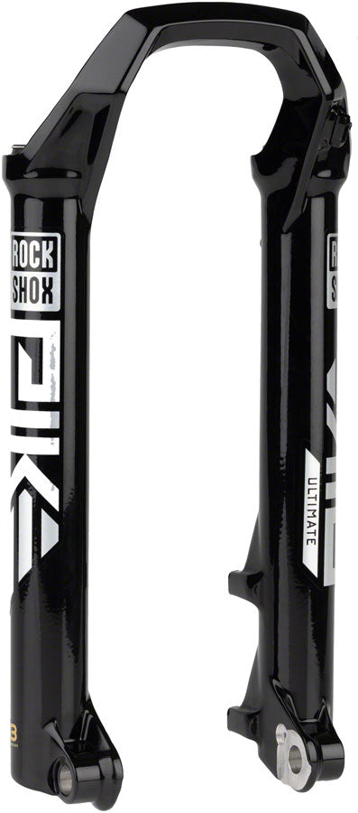 Brazo inferior RockShox - Pike Ultimate C1+/Pike Flight Attendant 2023+ 27,5" 15 x 110 mm Negro brillante