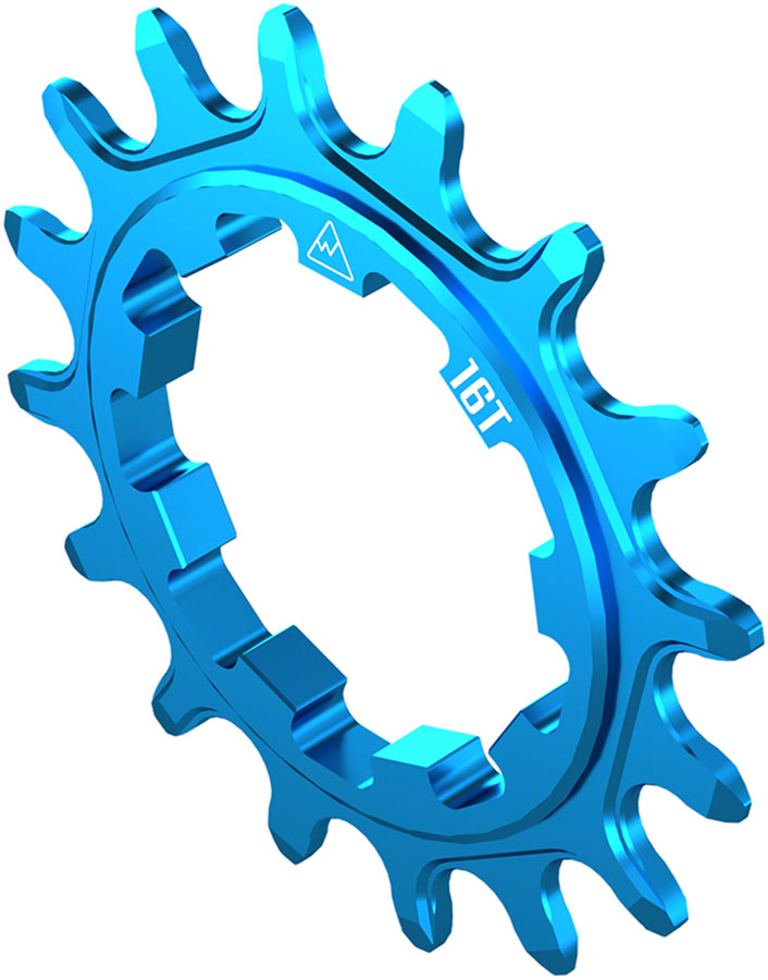 Ruedas de fabricación SOLO-SPEED Cog - 16t Compatible con kits SOLO-SPLINE SOLO-XD Verde azulado