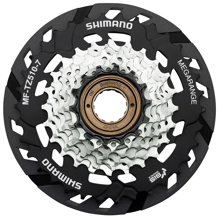 Rueda libre multivelocidad Shimano MF-TZ510-7-CP - 7 velocidades, 14-34 dientes