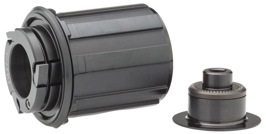 Cuerpo de buje libre DT Swiss de 3 trinquetes - Shimano HG 11 MTN, rodamiento sellado estándar de aluminio/acero, cierre rápido x 130/135 mm, kit con tapa de extremo