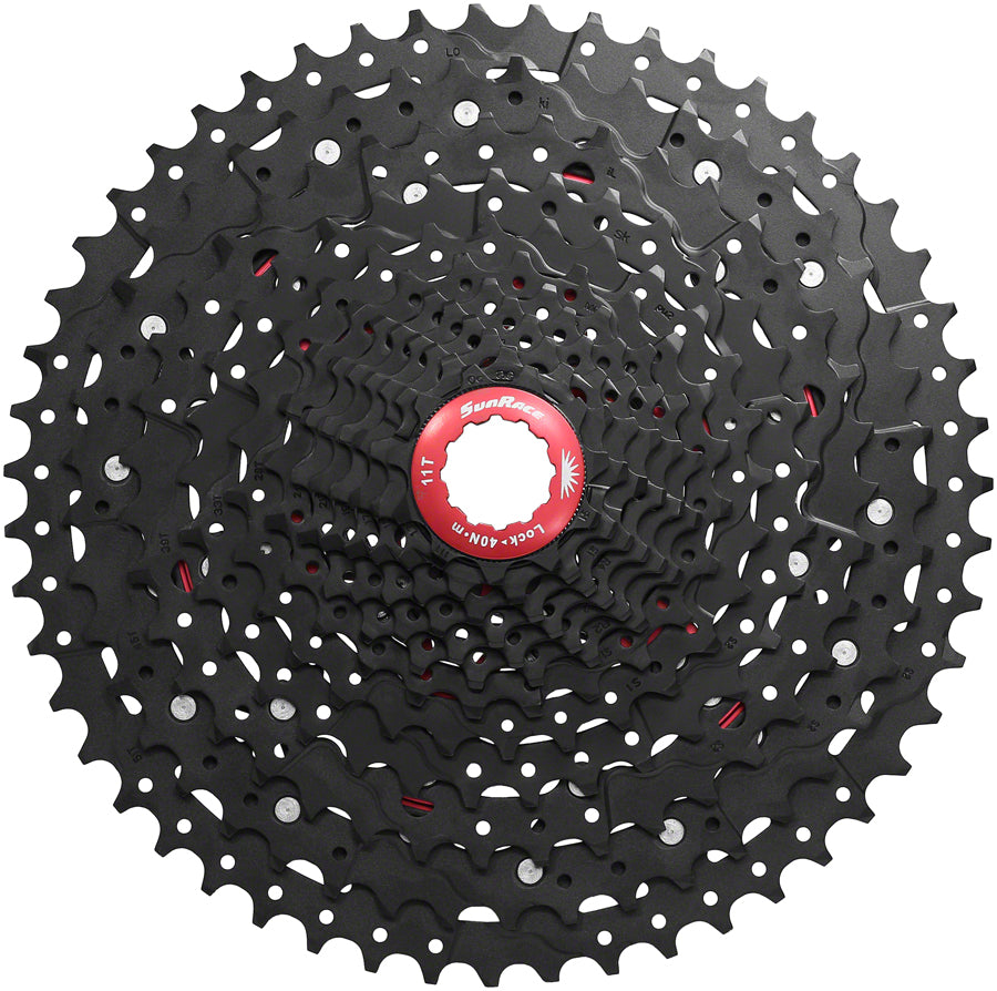 SunRace Cassette - 12-Speed - 11-51t, Metallic Silver
