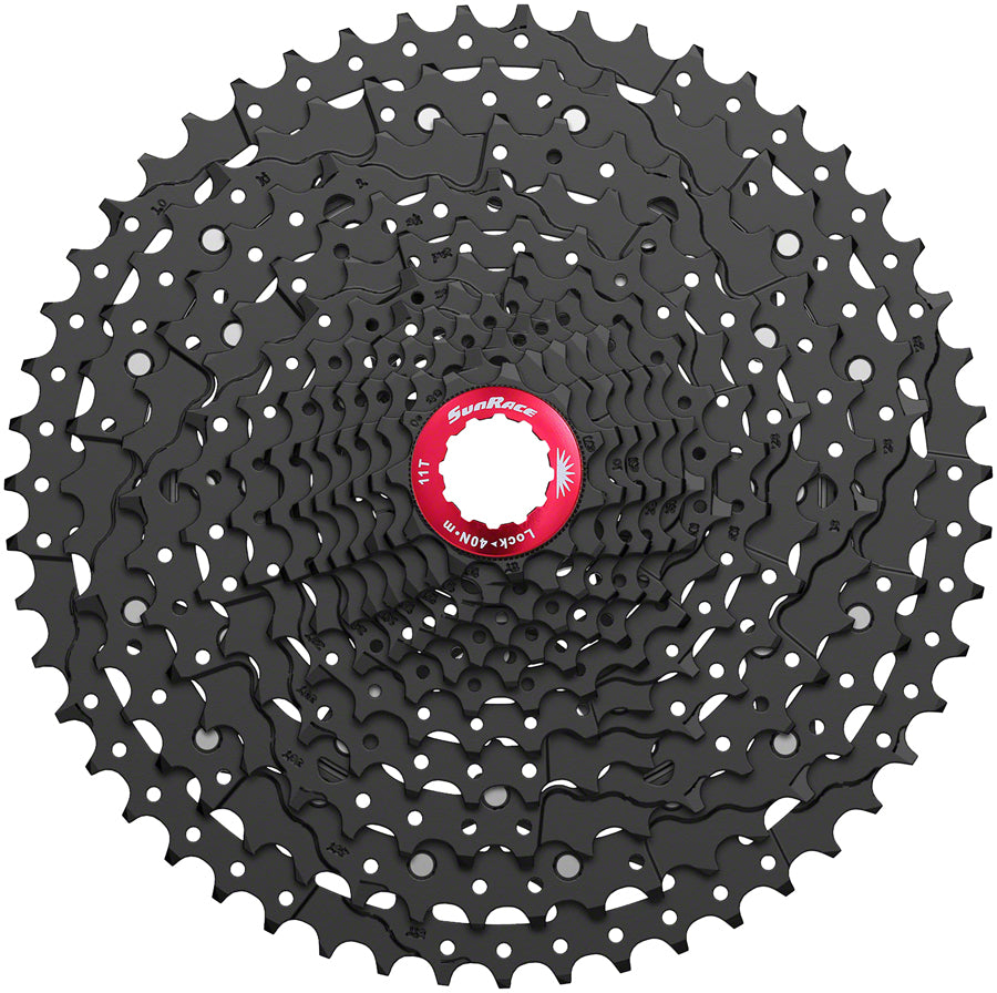 SunRace Cassette - 12-Speed - 11-51t, Metallic Silver