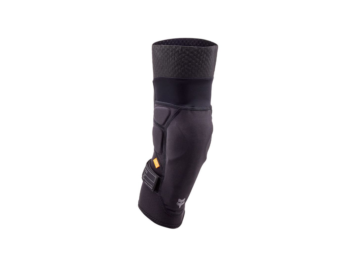 Rodillera de lanzamiento Safety Fox Racing 24, talla extragrande, color negro
