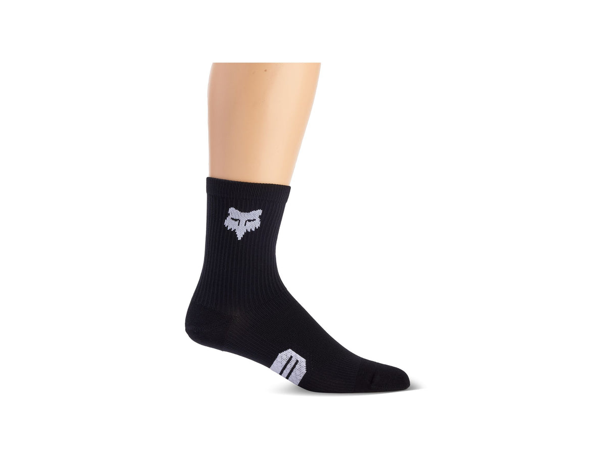 Calcetín Fox Racing 24 Ranger 6 Pequeño/Mediano Negro