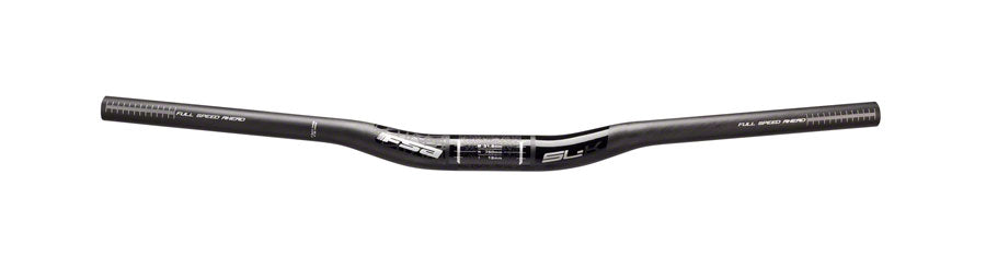 Manillar de carbono de baja altura Full Speed Ahead SL-K ~ 31,8 760 mm Negro