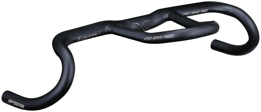 Manillar de descenso Full Speed Ahead Pro-Wing AGX - Aluminio 31,8 mm 46 cm Negro