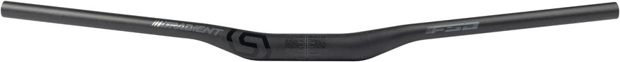 Full Speed Ahead Gradient Carbon Riser Handlebar - Carbon 35mm Clamp 20mm Rise 800mm BLK