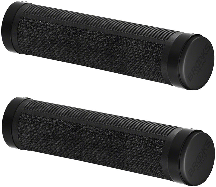 Empuñadura de goma Brooks Cambium - Negra 130/130 mm