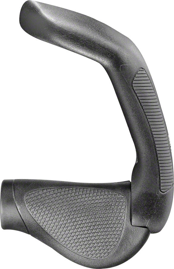 Puños Ergon GP5 - Lock-On Twistshift Pequeños Negro/Gris