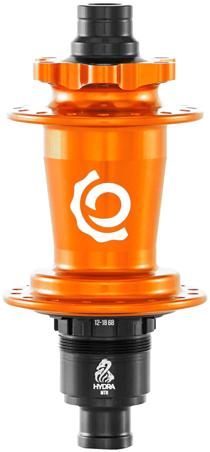 Buje trasero Industry Nine Hydra Classic - 12 x 148 mm, 6 tornillos, XD, naranja, 28 agujeros