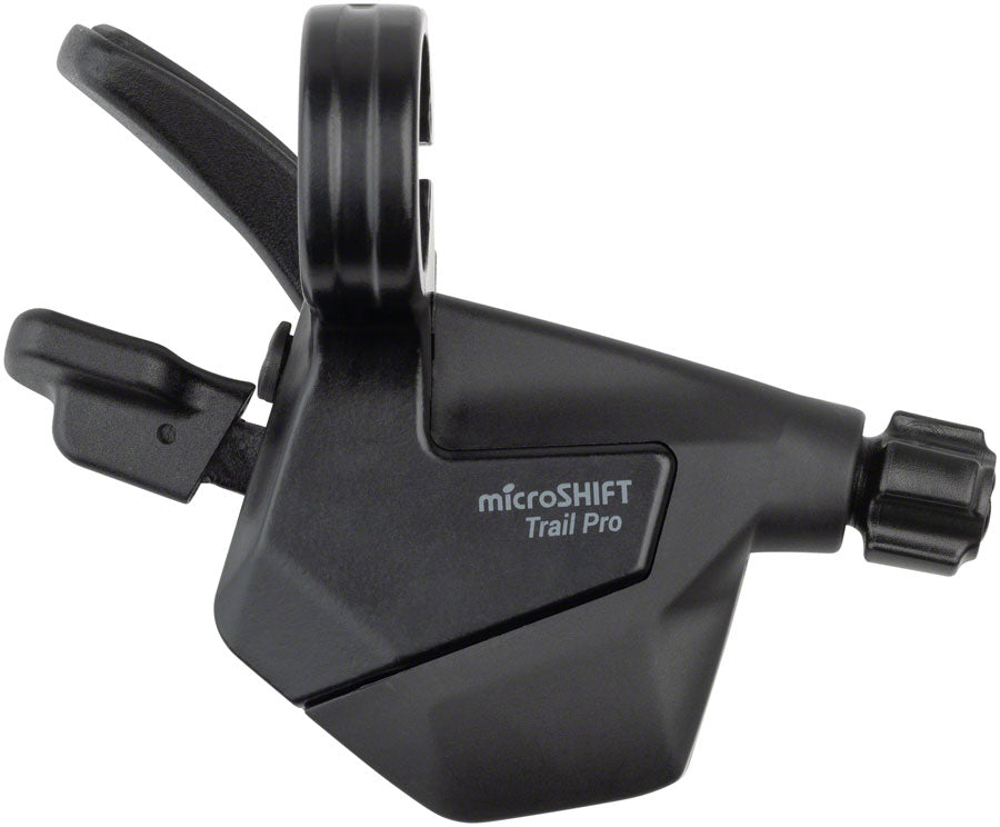 microSHIFT ADVENT X Trail Trigger Pro - Palanca de cambios derecha para bicicleta eléctrica (1x10 velocidades, solo con un solo clic) Compatible solo con ADVENT X
