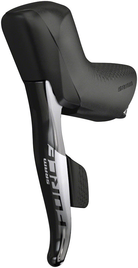 Maneta de cambio/freno SRAM Force eTap AXS HRD, pinza de disco hidráulica (izquierda/delantera, montaje plano, desplazamiento de 20 mm, manguera de 950 mm, negro, D1)