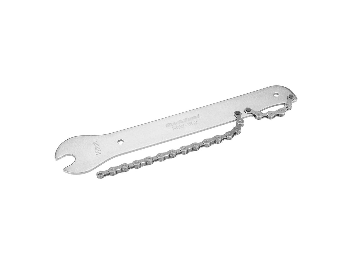 Llave de pedal/látigo de cadena Park Tool HCW-16.3