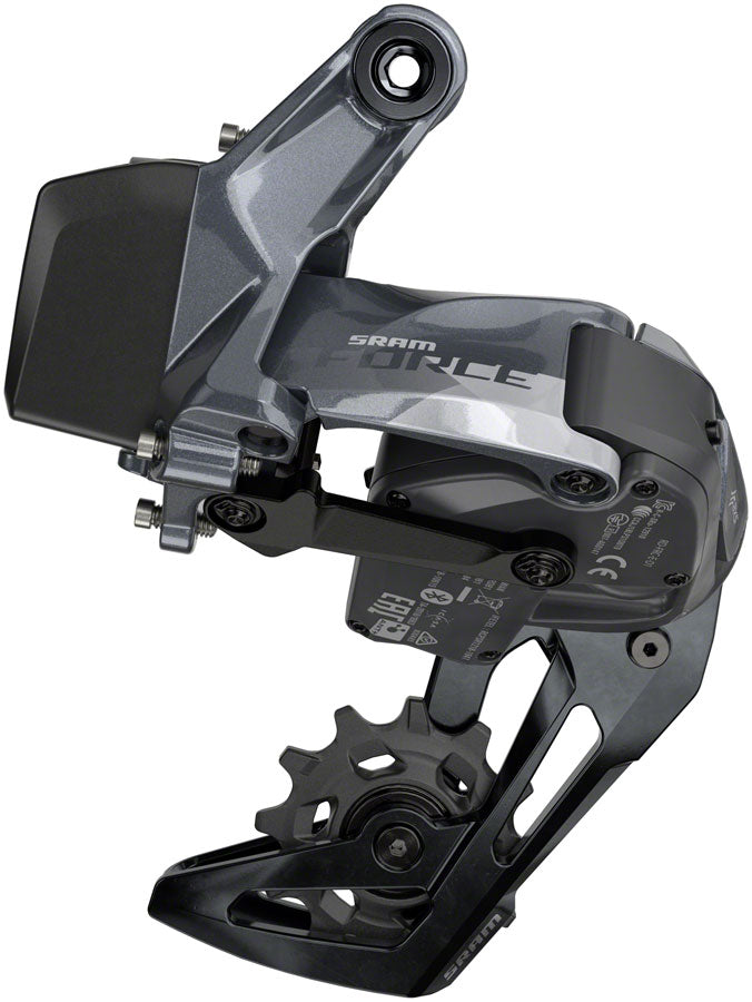 Desviador trasero SRAM Force XPLR eTap AXS - 12 velocidades, 44 dientes máx., gris, D1