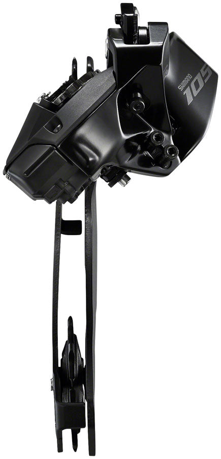 Desviador trasero Shimano 105 RD-R7150E Di2 de 12 velocidades para 2x12 velocidades de montaje directo, negro