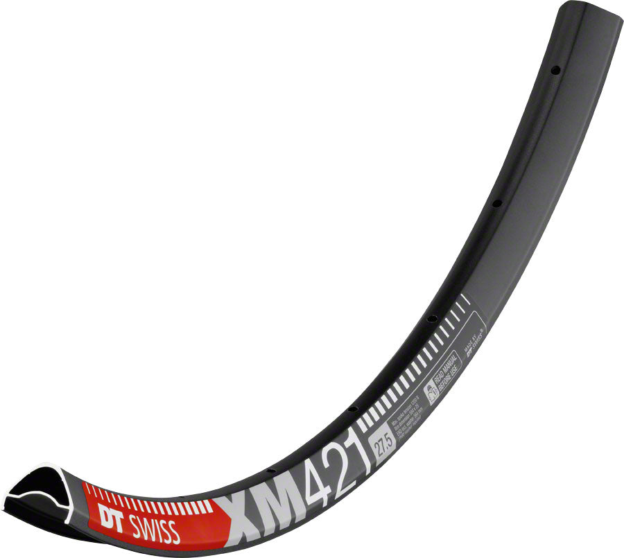 Llanta DT Swiss XM 421 - Disco de 27,5" negra, 28 agujeros