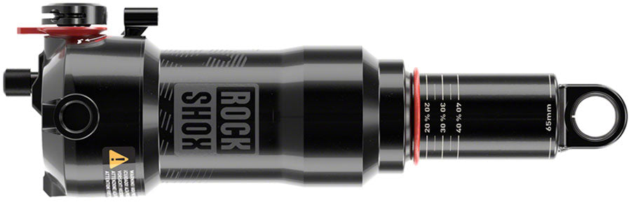Amortiguador trasero RockShox Deluxe RL3 - 165 x 45 mm, DebonAir Prog 0Pos/0Neg LM Tune, 430 lb, Fuerza de impacto, Trun/Std, Llenado superior C1, Scott Spark 2022+