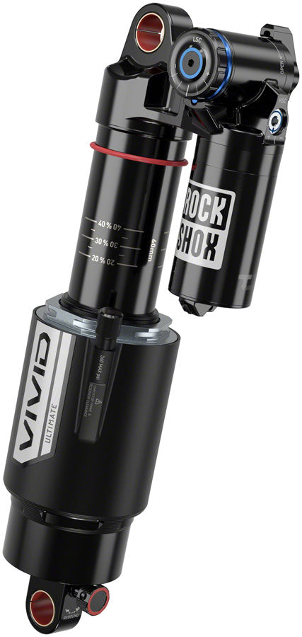 Amortiguador trasero RockShox Vivid Ultimate RC2T - 230 x 65 mm Vivid Air 0 Tokens Reb25/Comp34 L/O4 Std 8x40/8x20 C1 YT Decoy 29/MX 2019+