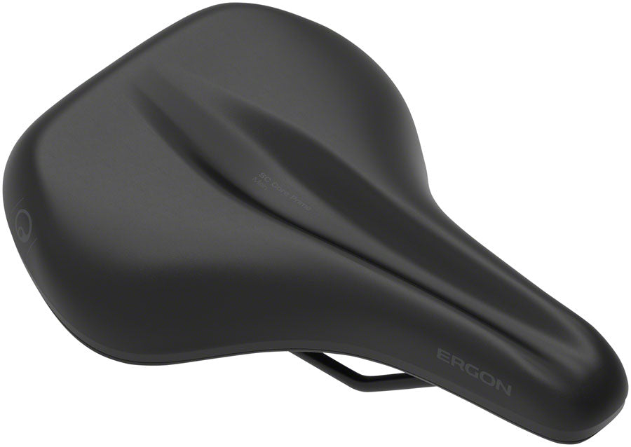 Sillín Ergon SC Core Prime - Negro/Gris para hombre, talla pequeña/mediana