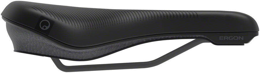 Sillín Ergon ST Core Evo para mujer - Talla pequeña/media, negro/gris